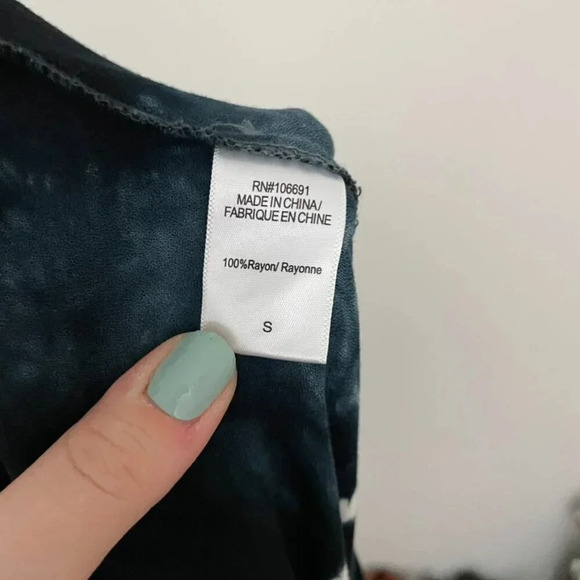 Young Fabulous & Broke Aiko Tie Dye Wide Leg Pants Size Small - Picture 4 of 7